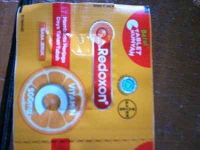 Redoxon Tablet Kunyah