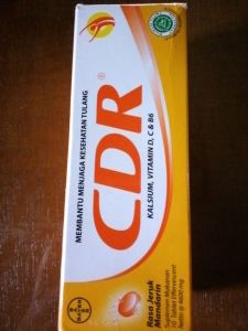 CDR Calsium Orange 10 tabs