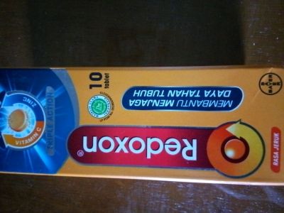 Redoxon Vitamin C Rasa Jeruk 10tabs