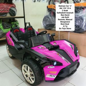 Ykt 777 Pink Mobil Sport 2 Anak Batman Ban Karet