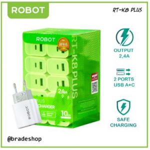 KEPALA CHARGER ROBOT RT-K8 PLUS
