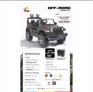 M 8288D Abu Jeep Offroad Double Dinamo No Garansi
