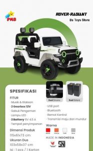 M 8299 Putih Jeep Rover Radiant