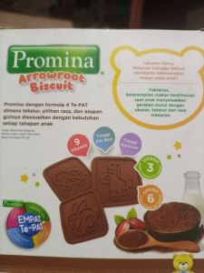 Promina Arrowroot Biscuit Cokelat 110gr