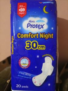 Hers Protex Comfort Night 30cm 20pads