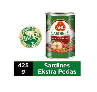 Sardines ABC Ekstra Pedas 425 gr