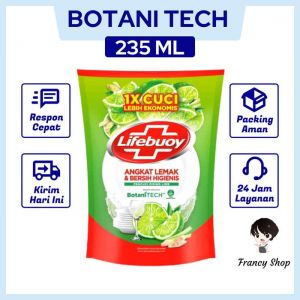 Lifebuoy pencuci piring lime BotaniTech235ml