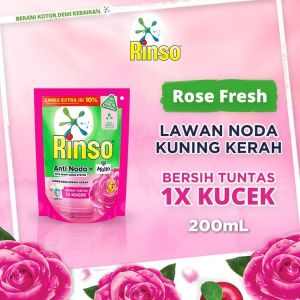 Rinso Anti Noda Rose Fresh 200ml