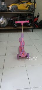 ST 05 Pink Skuter Duduk Iora Bisa Dilipat
