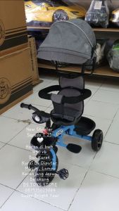 T 25  Biru Stroller sepeda Iora 