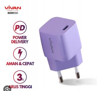 KEPALA CAS VIVAN POWER NANO 20 LUBANG TYPE C HIJAU