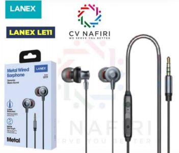 HEADSET LANEX LE01 HITAM/UNGU