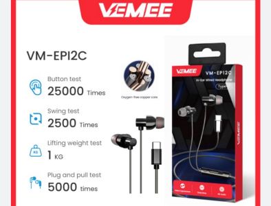 HEADSET VEMEE C TO C VM-EP12C