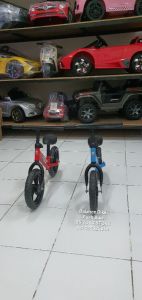 BK 01 Biru Balance Bike Push Bike 
