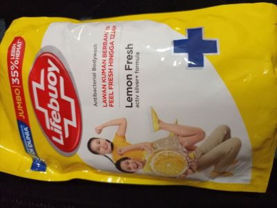 Lifebuoy bodywash 825ml Lemon Fresh / Total 10
