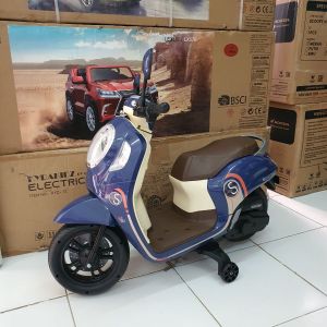 M 999 Biru Motor Scoopy Lisensi Model Baru