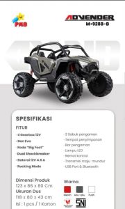 M 9288B Eva Abu Jeep Advender 4 WD Ban Karet