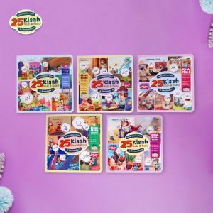 25 Kisah Nabi & Rasul - Boardbook 5 pcs