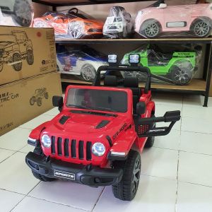 M 8288D Merah Jeep Offroad Double Dinamo No Garansi