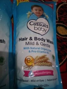 Cussons Baby Hair & Body Wash 600+150ml