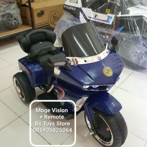 PT 6609 Biru Motor Aki Vision + REMOTE