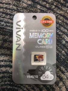 MEMORI CARD VIVAN 64 GB