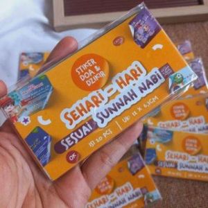 Stiker 24 Doa Lengkap
