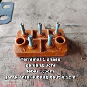 Terminal 1phase 6cm x 3,5cm