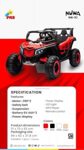 NW 110 Merah Jeep Maverick Double Dinamo 