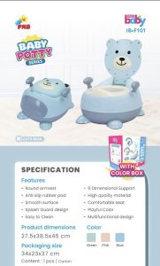 F 101 Hijau Baby Potty Bear Easy To Clean