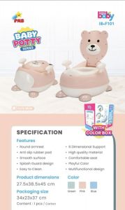 F 101 Pink Baby Potty Bear Easy To Clean