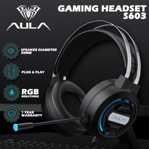 HS Earphone GAMIMG AULA S603 RGB