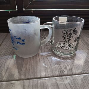 Jasa doff gelas kaca per biji minim 100 bj