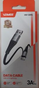 KABEL DATA I PHONE VEMEE VM-CB15L