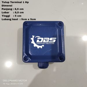Tutup terminal untuk dinamo 1Hp 3Phase