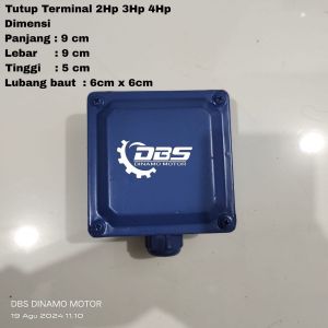 Tutup terminal untuk dinamo 2Hp 3Hp 4Hp 3Phase