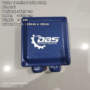 Tutup terminal untuk dinamo 15Hp 20Hp 3Phase