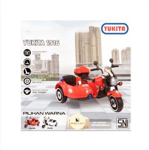 Ykt 1916 Motor Tandem Yukita Ban Karet + Sirene