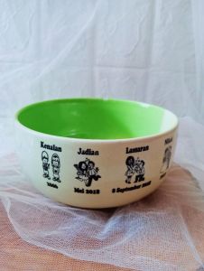 Souvenir mangkok Two Tone (Tutun)