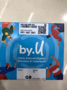KARTU PERDANA BY U
