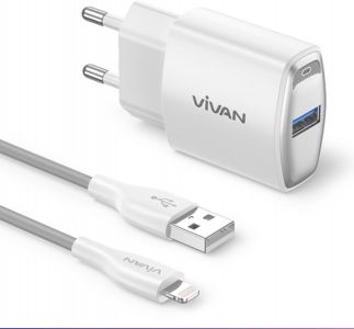 CHARGER FULL SET VIVAN USB LIGHTING POWER OVAL 3L