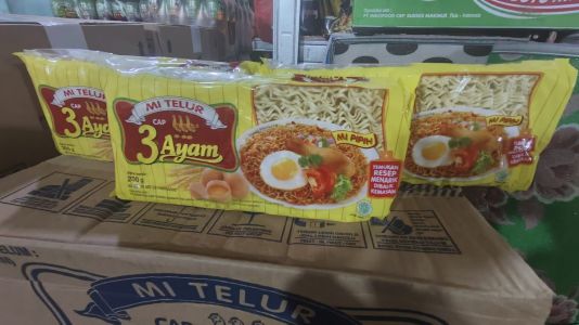 Mie Telur Cap 3 Ayam 200gr