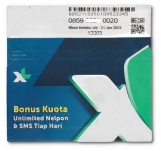 KARTU PERDANA XL 2GB