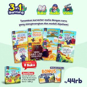 Fabel Pembentuk Karakter Baik 8 Buku