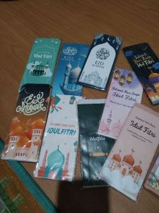 Amplop lebaran panjang @10lbr