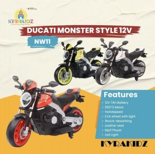 NW 11 Ducati Monster 12V Merah