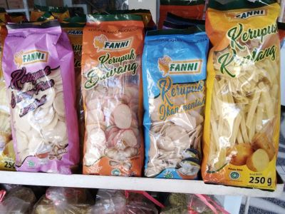 Kerupuk Fanni 250gr all variant