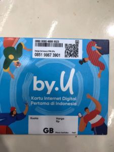 KARTU PERDANA BYU 7 GB 