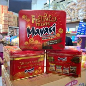 Kacang Mayasi Festive kemasan kaleng