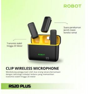 MICROPHONE WIRELESS ROBOT RS20 PLUS